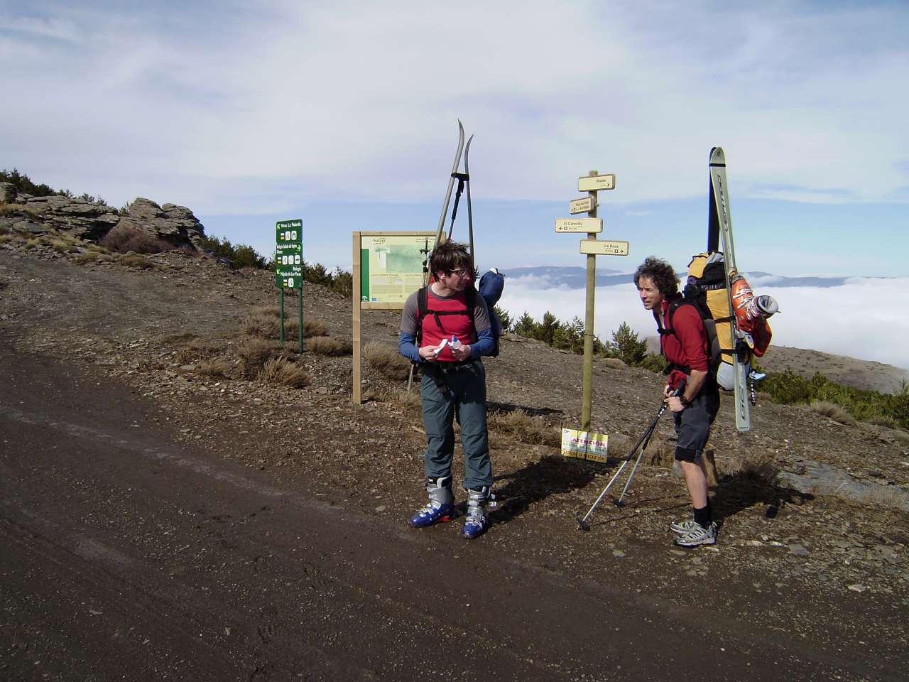 Tourskien Sierra Neveda